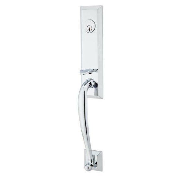 Bright Chrome Handleset F203351RKUS26RH234, EMTEK, Mfr# F203351RKUS26RH234
